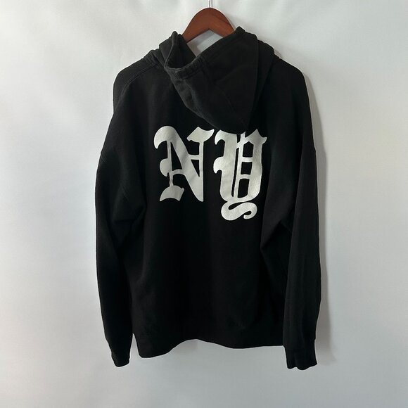 Fashion Nova Black New York Men's Hoodie - Picture 5 of 10